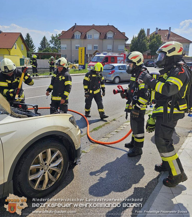 20250810_Fahrzeugbrand im Ortsgebiet von Soo   Foto: Freiwillige Feuerwehr Soo