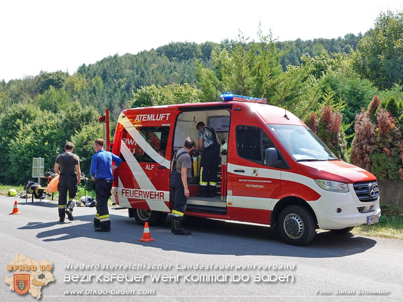 20250815_Wohnhausbrand am Ortsrand von Pottenstein  Foto: Stefan Schneider BFK BADEN