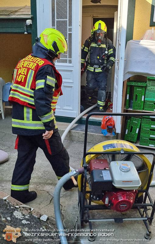 20250816_Wohnungsbrand in Baden Foto: Freiwillige Feuerwehr Baden-Stadt / Stefan Schneider