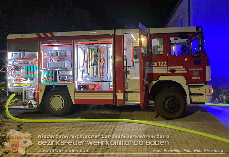 20250819_Nchtlicher Kellerbrand in Mehrparteienhaus   Foto: Linsbichler FF Hirtenberg