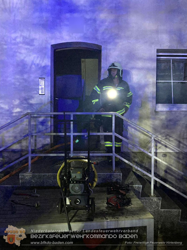 20250819_Nchtlicher Kellerbrand in Mehrparteienhaus   Foto: Linsbichler FF Hirtenberg