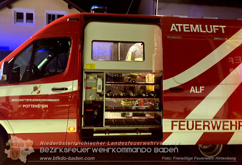 20250819_Nchtlicher Kellerbrand in Mehrparteienhaus   Foto: Linsbichler FF Hirtenberg