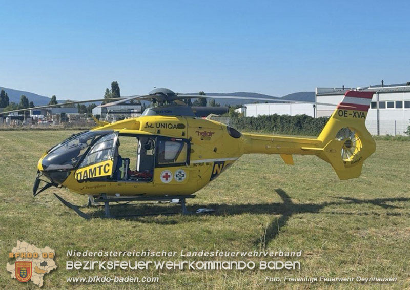20250819_Verkehrsunfall auf der B17 zwischen Oeynhausen und Gnselsdorf  Foto: Freiwillige Feuerwehr Oeynhausen