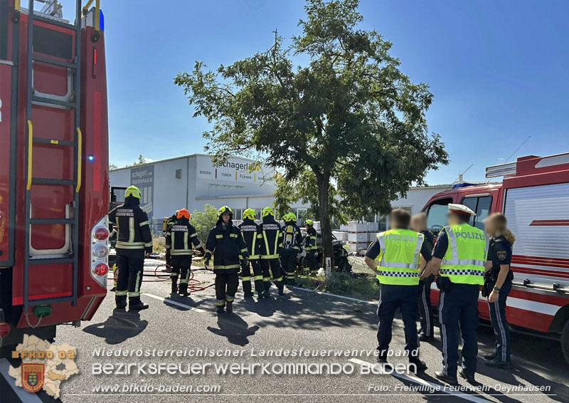 20250819_Verkehrsunfall auf der B17 zwischen Oeynhausen und Gnselsdorf  Foto: Freiwillige Feuerwehr Oeynhausen