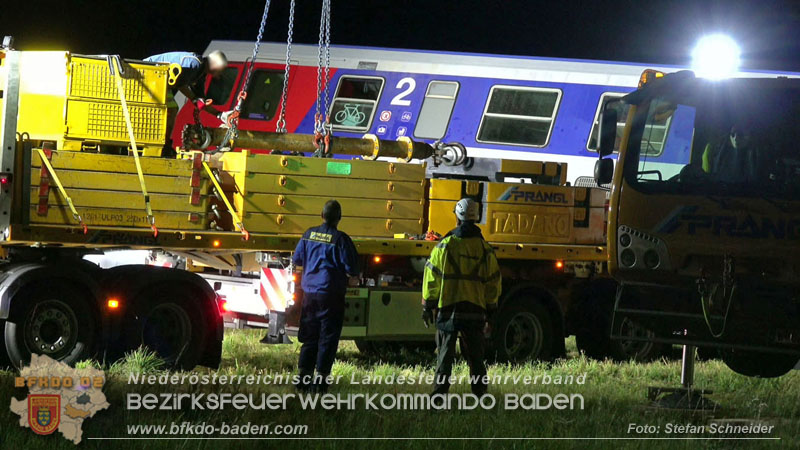 20250902_Pkw kollidiert mit Triebwagen der Aspangbahn in Günselsdorf Foto: Stefan Schneider BFKDO BADEN