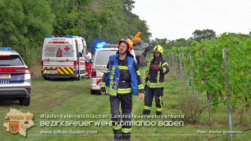 20250910_Arbeiter in Erntemaschine eingeklemmt  Foto: Stefan Schneider BFKDO BADEN