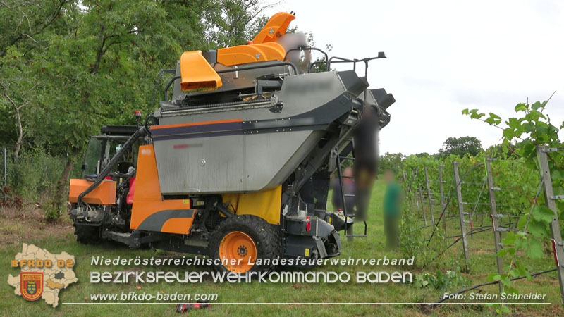 20250910_Arbeiter in Erntemaschine eingeklemmt  Foto: Stefan Schneider BFKDO BADEN