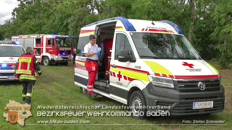 20250910_Arbeiter in Erntemaschine eingeklemmt  Foto: Stefan Schneider BFKDO BADEN
