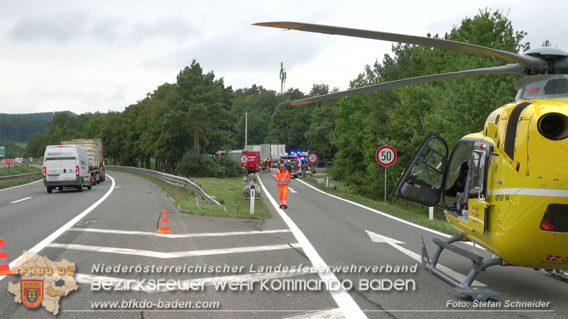 20250910_Verkehrsunfall auf der A21 mit tdlichem Ausgang   Foto: Stefan Schneider BFKDO BADEN