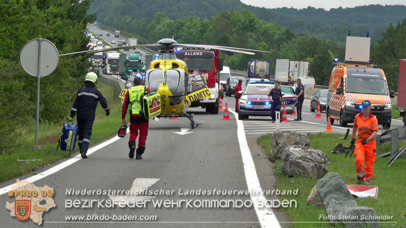 20250910_Verkehrsunfall auf der A21 mit tdlichem Ausgang   Foto: Stefan Schneider BFKDO BADEN