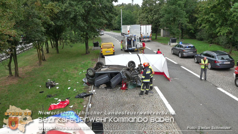 20250910_Verkehrsunfall auf der A21 mit tdlichem Ausgang   Foto: Stefan Schneider BFKDO BADEN