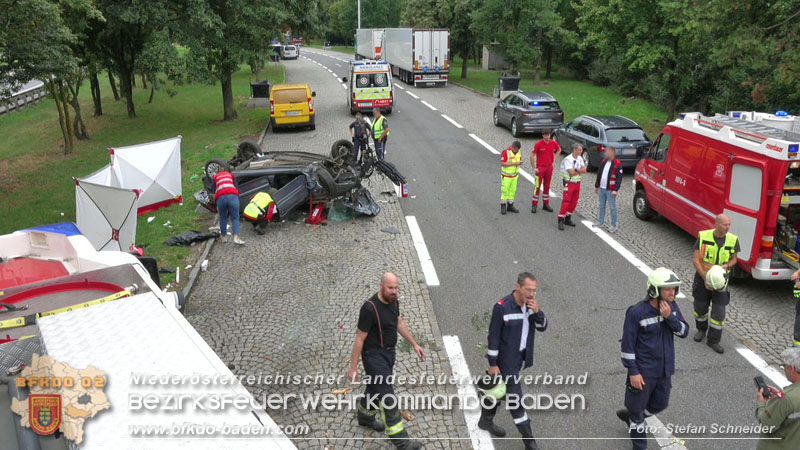 20250910_Verkehrsunfall auf der A21 mit tdlichem Ausgang   Foto: Stefan Schneider BFKDO BADEN
