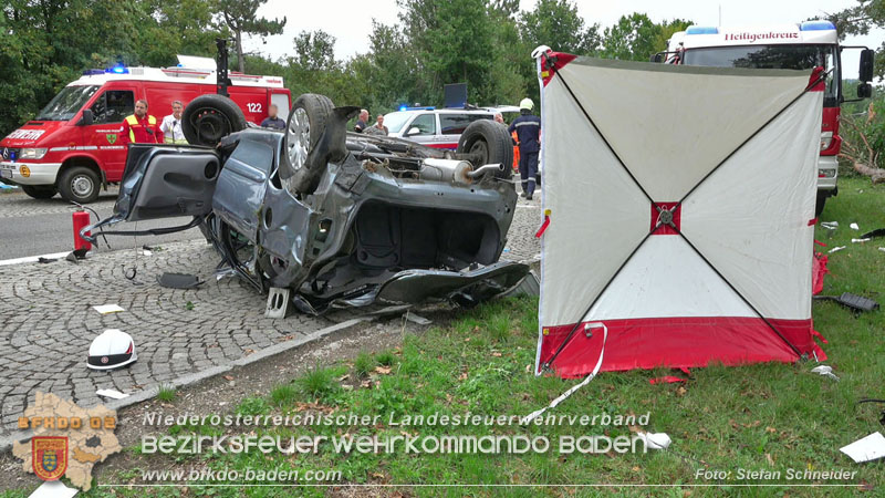 20250910_Verkehrsunfall auf der A21 mit tdlichem Ausgang   Foto: Stefan Schneider BFKDO BADEN