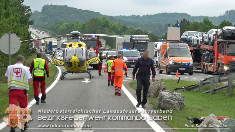 20250910_Verkehrsunfall auf der A21 mit tdlichem Ausgang   Foto: Stefan Schneider BFKDO BADEN