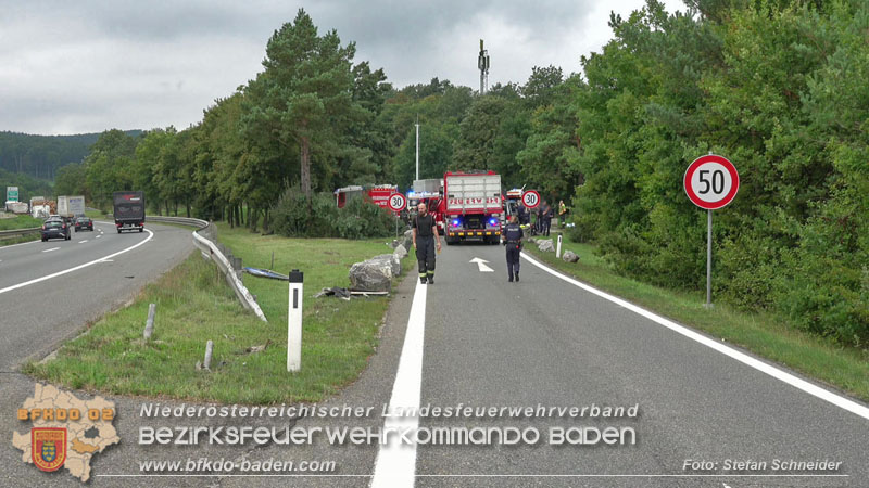 20250910_Verkehrsunfall auf der A21 mit tdlichem Ausgang   Foto: Stefan Schneider BFKDO BADEN
