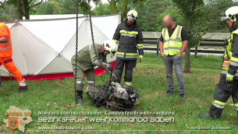 20250910_Verkehrsunfall auf der A21 mit tdlichem Ausgang   Foto: Stefan Schneider BFKDO BADEN
