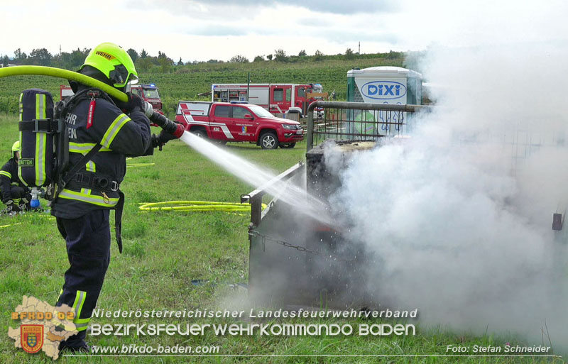 20250913_Brand eines Stromerzeugers in den Weingärten bei Pfaffstätten Foto: Stefan Schneider 20250913_Brand eines Stromerzeugers in den Weingärten bei Pfaffstätten Foto: Stefan Schneider
