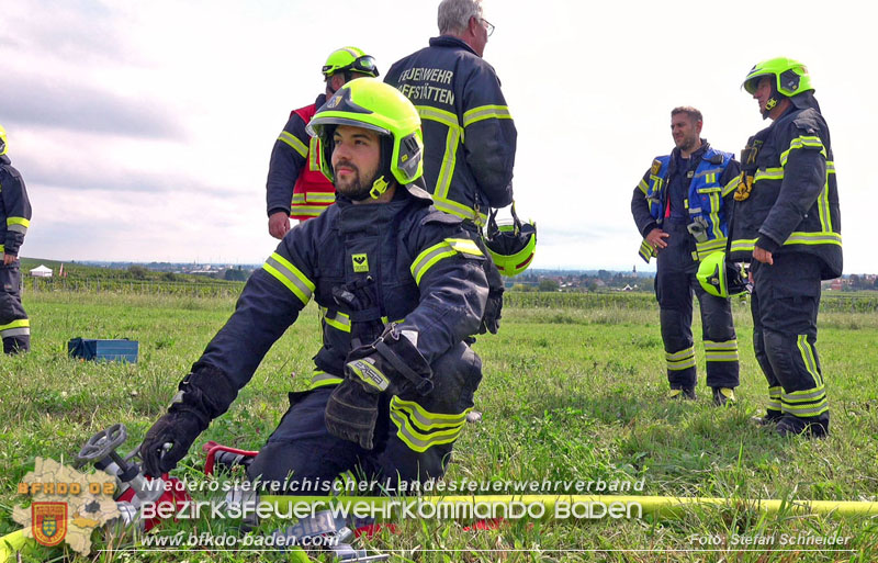 20250913_Brand eines Stromerzeugers in den Weingärten bei Pfaffstätten Foto: Stefan Schneider 20250913_Brand eines Stromerzeugers in den Weingärten bei Pfaffstätten Foto: Stefan Schneider