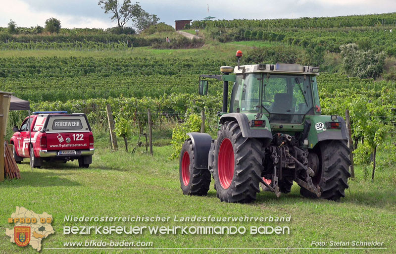 20250913_Brand eines Stromerzeugers in den Weingärten bei Pfaffstätten Foto: Stefan Schneider 20250913_Brand eines Stromerzeugers in den Weingärten bei Pfaffstätten Foto: Stefan Schneider