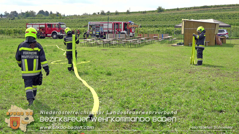 20250913_Brand eines Stromerzeugers in den Weingärten bei Pfaffstätten Foto: Stefan Schneider 20250913_Brand eines Stromerzeugers in den Weingärten bei Pfaffstätten Foto: Stefan Schneider