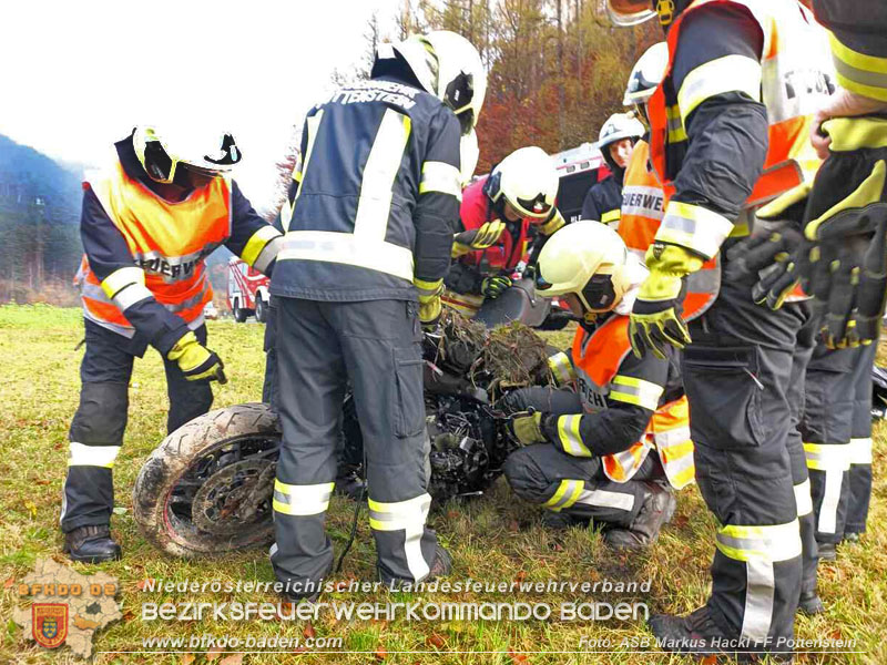 20251101_Zwei Motorradunf�lle zu Allerheiligen auf der L138  Foto: ASB Markus Hackl