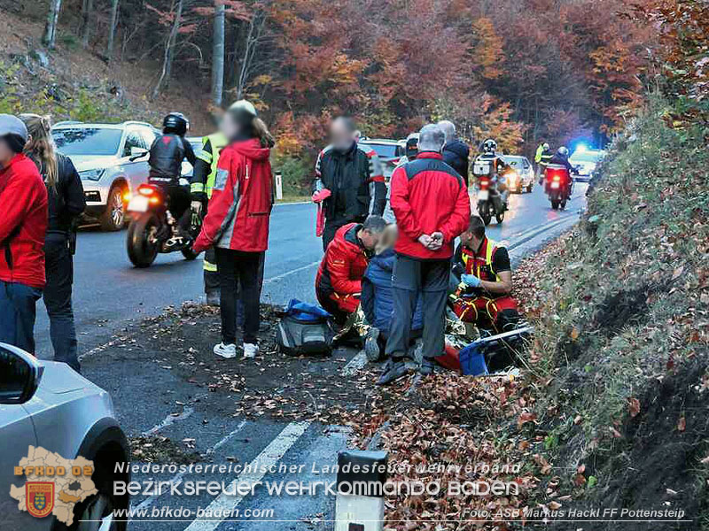20251101_Zwei Motorradunf�lle zu Allerheiligen auf der L138  Foto: ASB Markus Hackl
