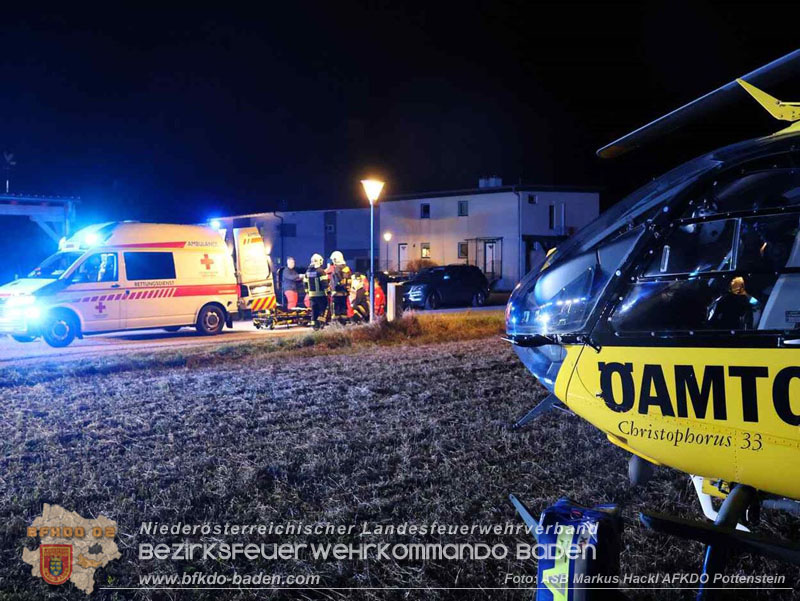 20251120_Wohnhausbrand in Enzesfeld Foto: ASB Markus Hackl BFK Presseteam 20251120_Wohnhausbrand in Enzesfeld Foto: ASB Markus Hackl BFK Presseteam