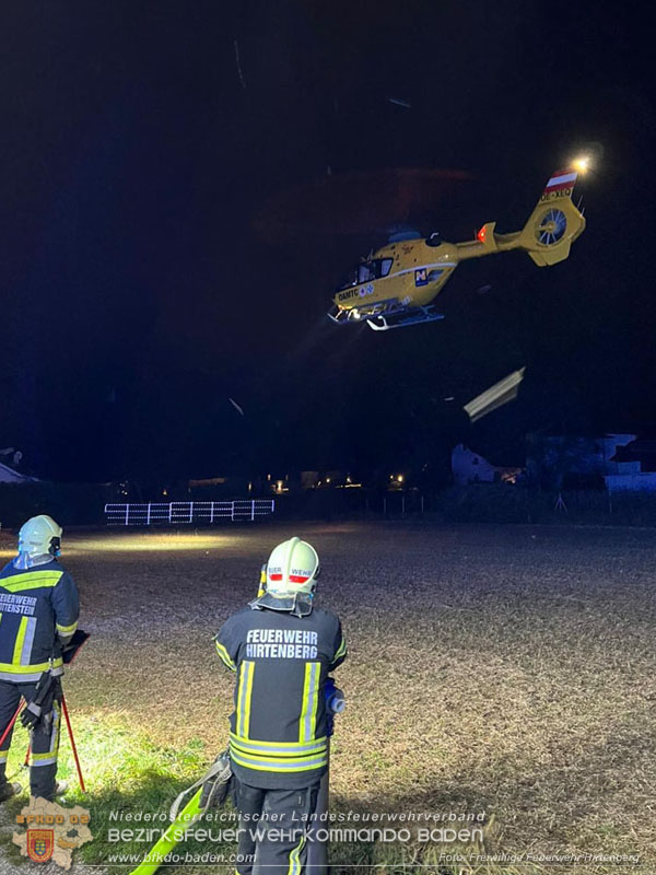 20251120_Wohnhausbrand in Enzesfeld Foto: Freiwillige Feuerwehr Hirtenberg 20251120_Wohnhausbrand in Enzesfeld Foto: Freiwillige Feuerwehr Hirtenberg