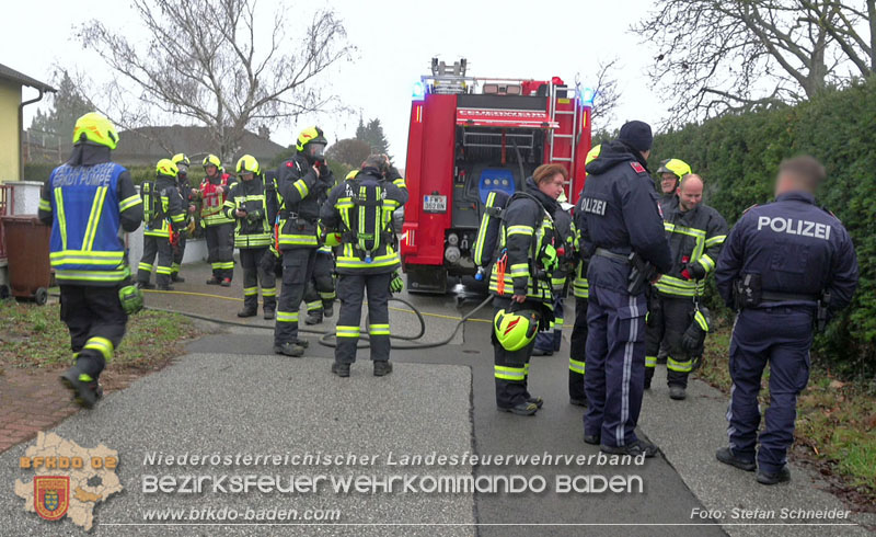 20251221_Chemische Reaktion l�ste Brand aus in Tattendorf  Foto: Stefan Schneider BFKDO BADEN