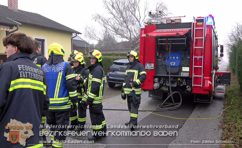 20251221_Chemische Reaktion l�ste Brand aus in Tattendorf  Foto: Stefan Schneider BFKDO BADEN