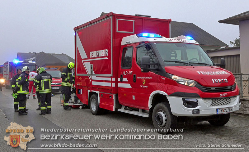20251221_Chemische Reaktion l�ste Brand aus in Tattendorf  Foto: Stefan Schneider BFKDO BADEN
