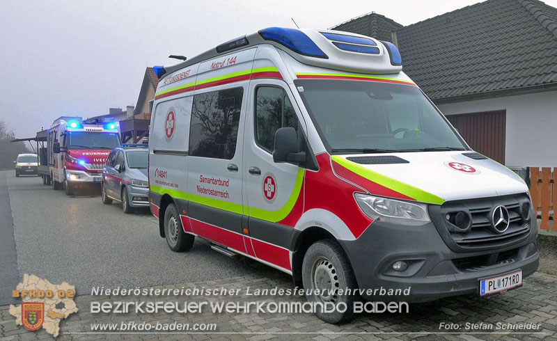 20251221_Chemische Reaktion l�ste Brand aus in Tattendorf  Foto: Stefan Schneider BFKDO BADEN