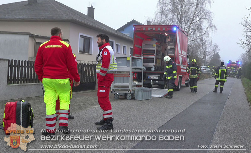 20251221_Chemische Reaktion l�ste Brand aus in Tattendorf  Foto: Stefan Schneider BFKDO BADEN
