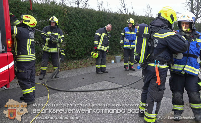20251221_Chemische Reaktion l�ste Brand aus in Tattendorf  Foto: Stefan Schneider BFKDO BADEN