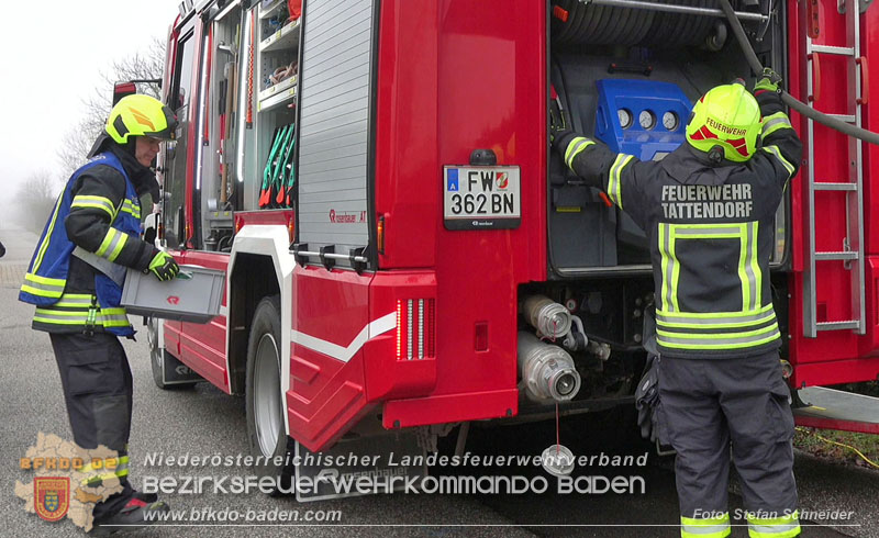 20251221_Chemische Reaktion l�ste Brand aus in Tattendorf  Foto: Stefan Schneider BFKDO BADEN
