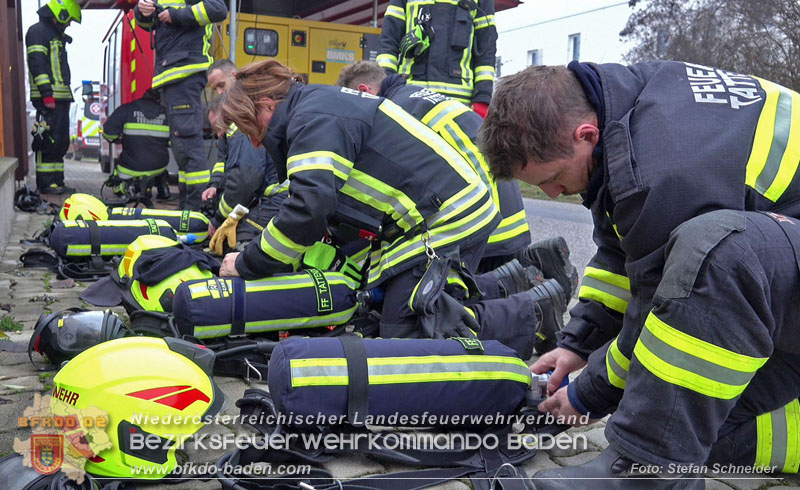 20251221_Chemische Reaktion l�ste Brand aus in Tattendorf  Foto: Stefan Schneider BFKDO BADEN