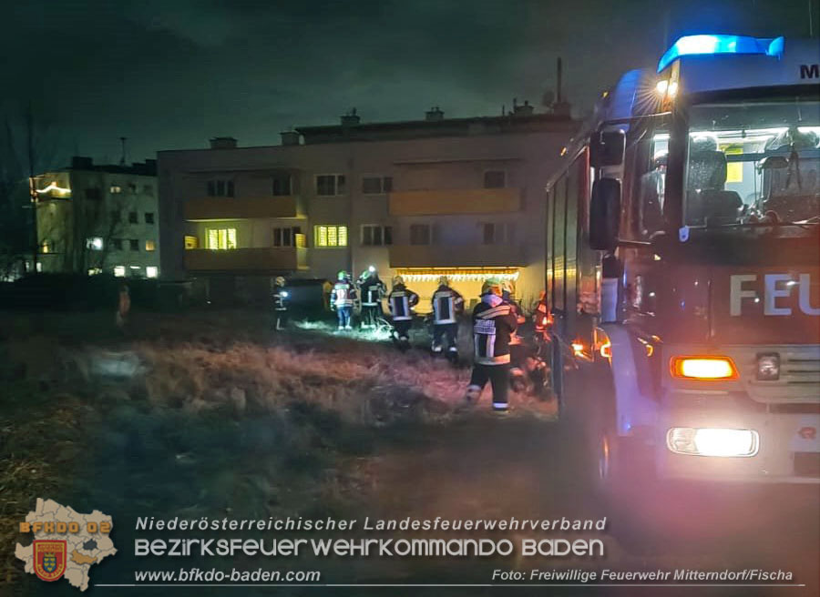 20251231_Flurbrand in Mitterndorf an der Fischa Foto: FF Mitterndorf/Fischa 20251231_Flurbrand in Mitterndorf an der Fischa Foto: FF Mitterndorf/Fischa