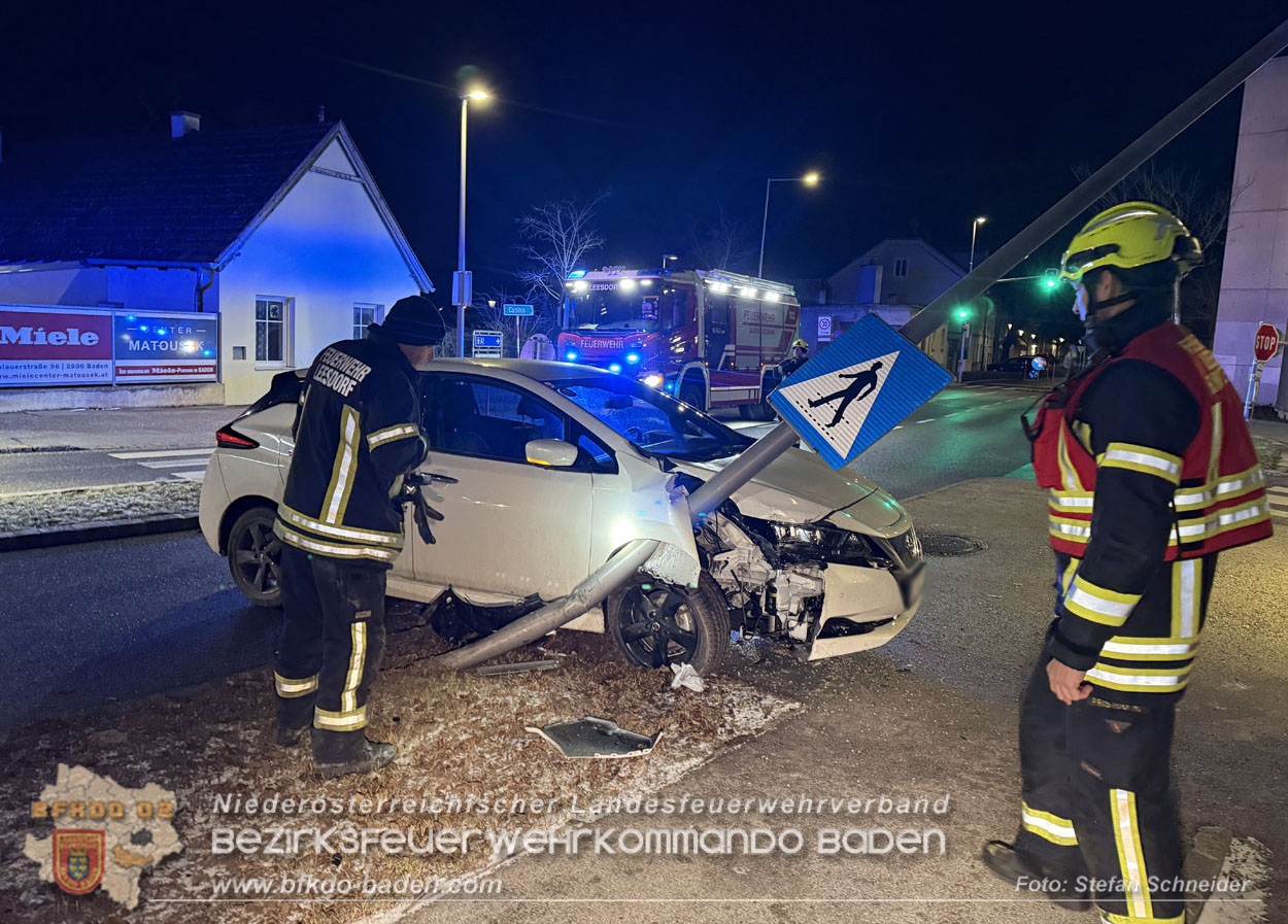 20260101_Verkehrsunfall in Baden  Foto: Stefan Schneider BFKDO BADEN