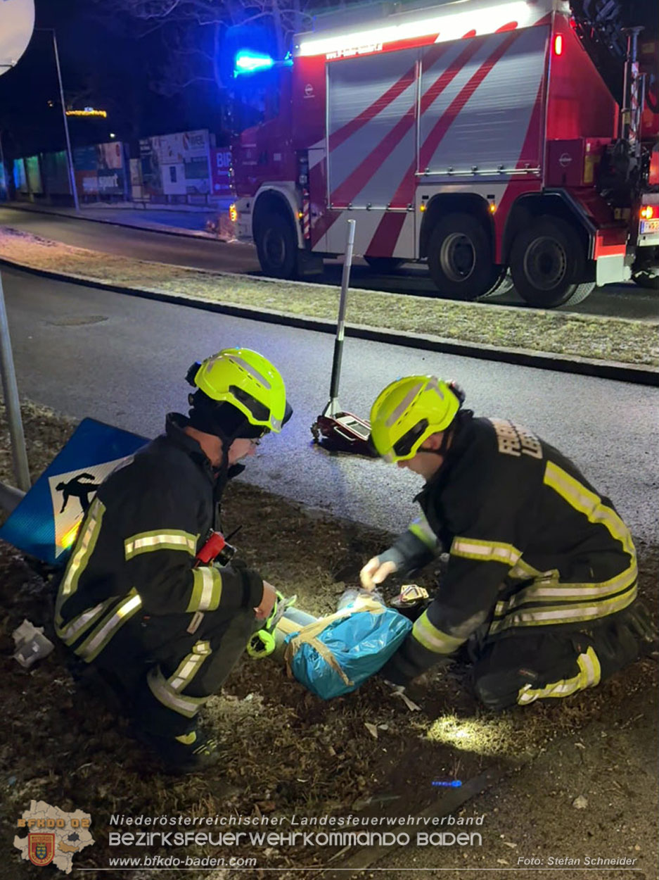 20260101_Verkehrsunfall in Baden  Foto: Stefan Schneider BFKDO BADEN