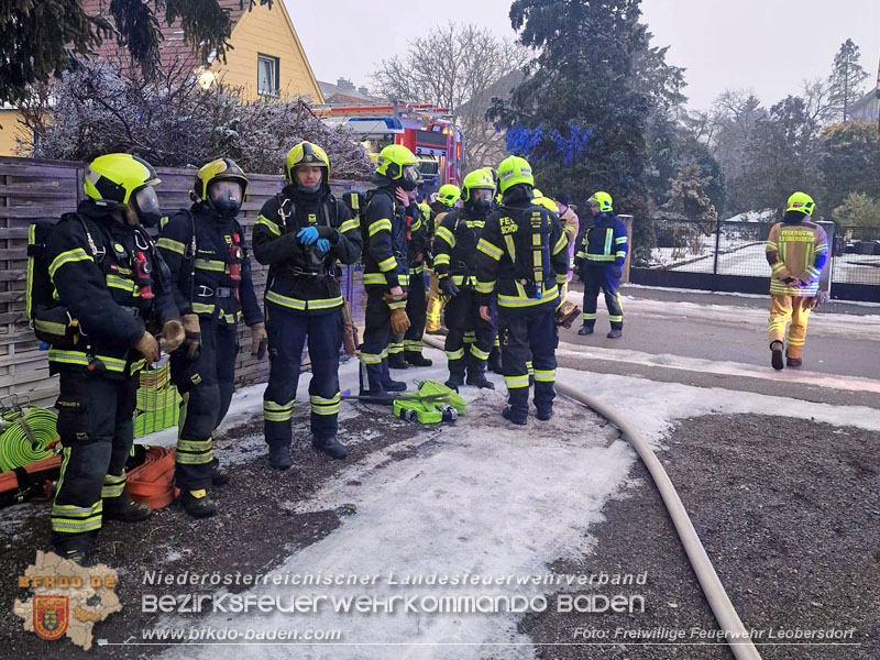 20260115_Werkstattbrand in Leobersdorf  Foto: FF Leobersdorf