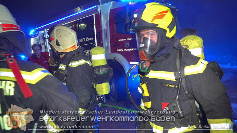 20260128_Feuerwehr rettet Frau aus Brandwohnung in Baden Foto: Stefan Schneider