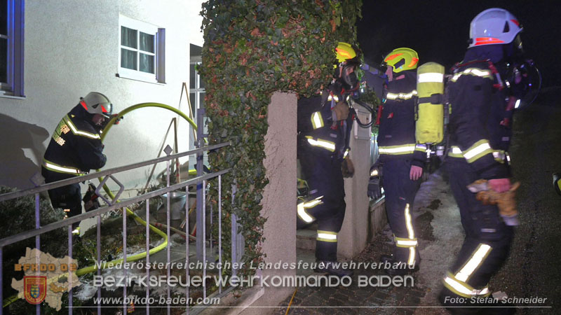 20260128_Feuerwehr rettet Frau aus Brandwohnung in Baden Foto: Stefan Schneider