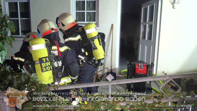 20260128_Feuerwehr rettet Frau aus Brandwohnung in Baden Foto: Stefan Schneider