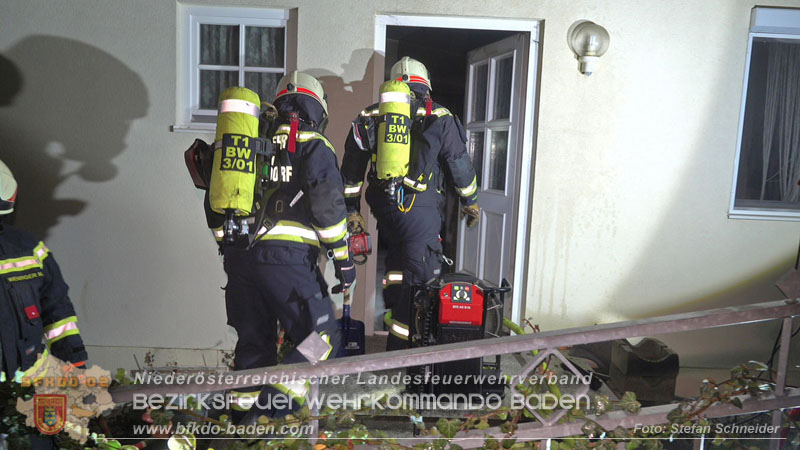 20260128_Feuerwehr rettet Frau aus Brandwohnung in Baden Foto: Stefan Schneider