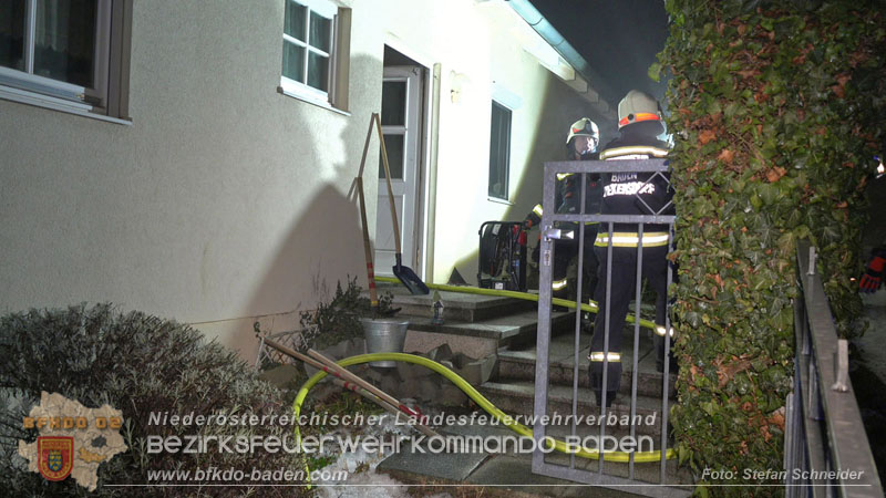 20260128_Feuerwehr rettet Frau aus Brandwohnung in Baden Foto: Stefan Schneider