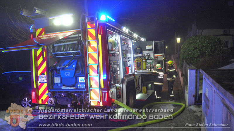 20260128_Feuerwehr rettet Frau aus Brandwohnung in Baden Foto: Stefan Schneider