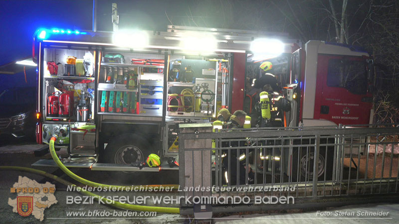 20260128_Feuerwehr rettet Frau aus Brandwohnung in Baden Foto: Stefan Schneider