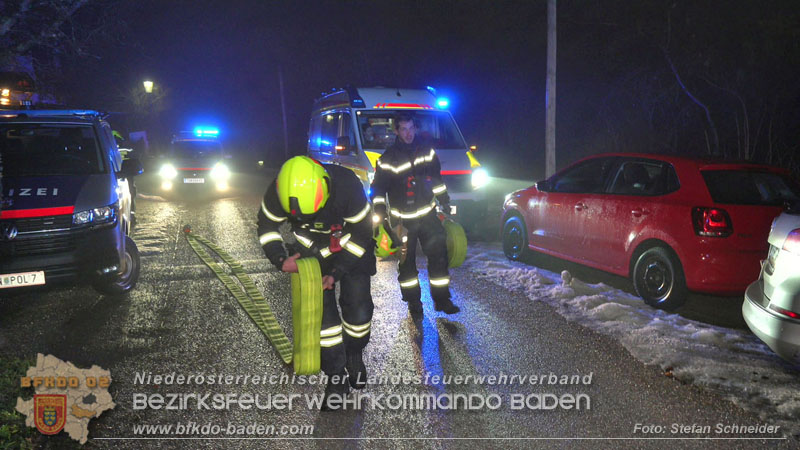 20260128_Feuerwehr rettet Frau aus Brandwohnung in Baden Foto: Stefan Schneider
