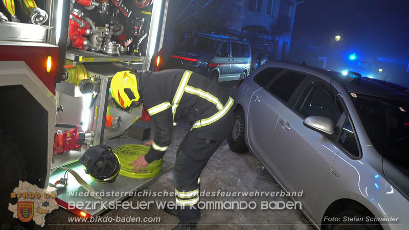 20260128_Feuerwehr rettet Frau aus Brandwohnung in Baden Foto: Stefan Schneider