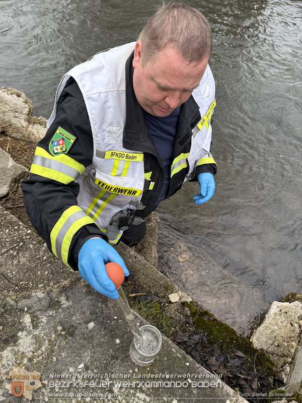 20260130_Rasche Entwarnung bei Gew�sserverunreinigung in der Fischa-Dagnitz  Foto: Stefan Schneider BFKDO BADEN
